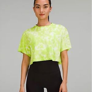 Lululemon All Yours Crop Tee - Size 4